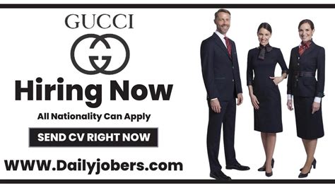 gucci lavora noi|gucci job vacancies.